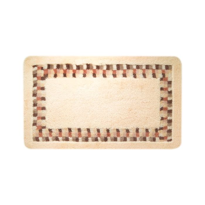 Vonios kilimėlis Sealskin Cubes, 60 x 100 cm, camee