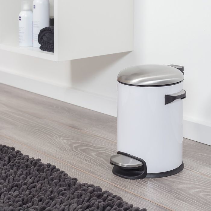 Šiukšliadėžė Sealskin Cosmic, balta, 3 l