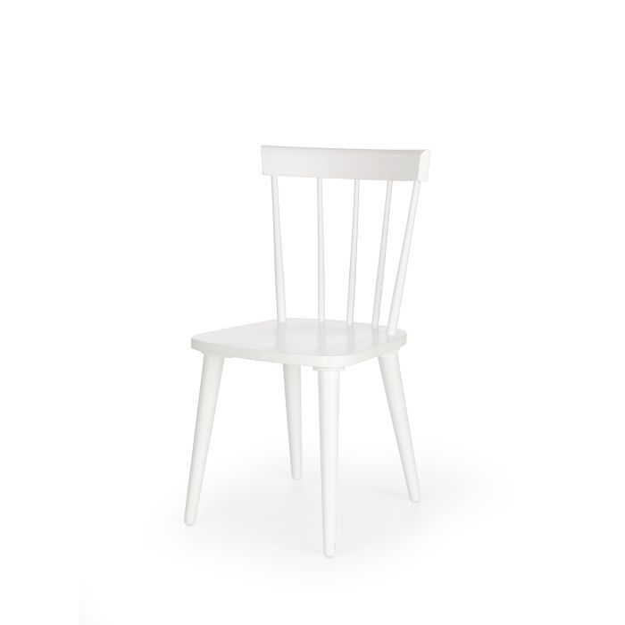Medinė kėdė BARKLEY, 50/45/89/45 cm, balta