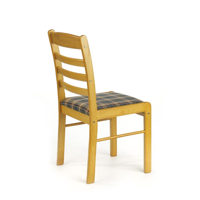Medinė kėdė BRUNO, 43/48/88 cm, aukso