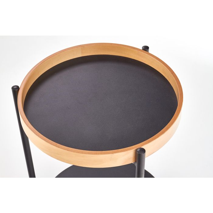 Kavos staliukas ROLO, 44/55 cm, medis
