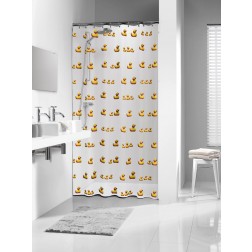 Vonios dušo užuolaida Sealskin Duckling, geltona (180 x 200)