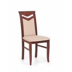 Medinė kėdė CITRONE, 44/43/96 cm, raudona