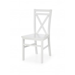 Medinė kėdė DARIUSZ, 45/43/90 cm, balta