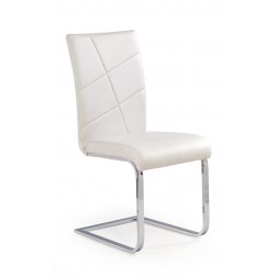 Metalinė kėdė K108, 44/48/96 cm, balta