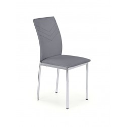 Metalinė kėdė K137, 43/49/92 cm, pilka