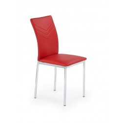 Metalinė kėdė K137, 43/49/92 cm, raudona