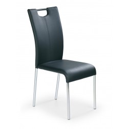 Metalinė kėdė K138, 43/56/99 cm, juoda