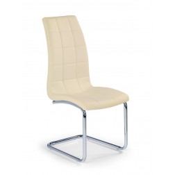 Metalinė kėdė K147, 42/55/101 cm, smėlio