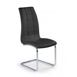 Metalinė kėdė K147, 42/55/101 cm, juoda