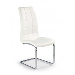 Metalinė kėdė K147, 42/55/101 cm, balta