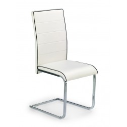 Metalinė kėdė K148, 43/56/99 cm, balta