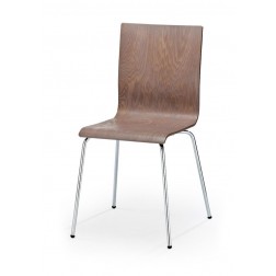 Metalinė kėdė K167, 48/49/85 cm, medis