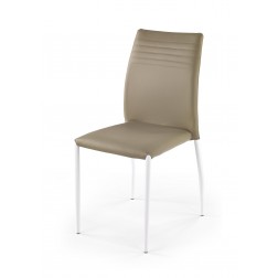 Metalinė kėdė K168, 42/54/94 cm, balta