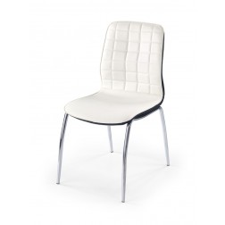 Metalinė kėdė K171, 44/57/83 cm, balta