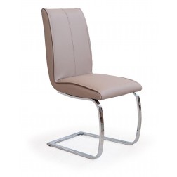 Metalinė kėdė K177, 46/57/99 cm, cappuccino