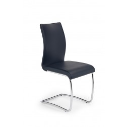 Metalinė kėdė K180, 42/59/94/49 cm, juoda