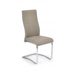Metalinė kėdė K183, 43/58/101 cm, cappuccino