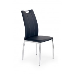 Metalinė kėdė K187, 44/41/97 cm, juoda