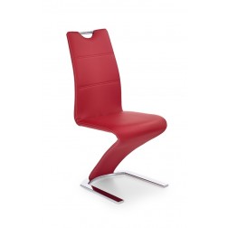 Metalinė kėdė K188, 45/63/101 cm, raudona