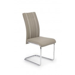 Metalinė kėdė K193, 42/61/96 cm, smėlio