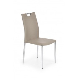 Metalinė kėdė K196, 42/49/92 cm, cappuccino