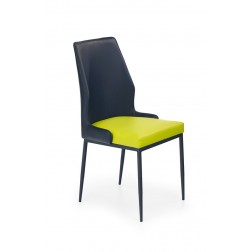 Metalinė kėdė K199, 43/48/92 cm, juoda