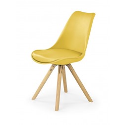 Metalinė kėdė K201, 48/57/80 cm, medis