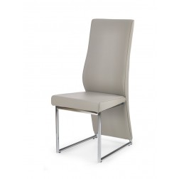 Metalinė kėdė K213, 48/60/104/45 cm, cappuccino