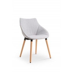 Metalinė kėdė K226, 58/55/80/45 cm, pilka