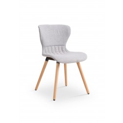 Metalinė kėdė K227, 45/50/78/44 cm, pilka