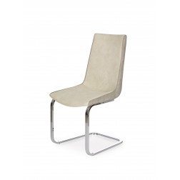 Metalinė kėdė K232, 45/59/97/50 cm, pilka