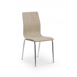 Metalinė kėdė K235, 39/51/88/45 cm, smėlio