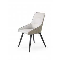 Metalinė kėdė K243, 48/45/89/47 cm, pilka