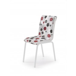 Metalinė kėdė K263, 39/42/88/48 cm, raudona