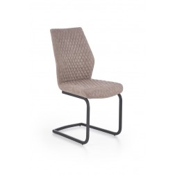 Metalinė kėdė K272, 45/57/94/47 cm, smėlio