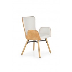 Metalinė kėdė K286, 51/59/86/46 cm, pilka