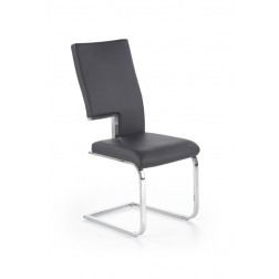 Metalinė kėdė K294, 44/57/99/46 cm, juoda