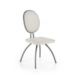 Metalinė kėdė K297, 45/56/98/46 cm, pilka
