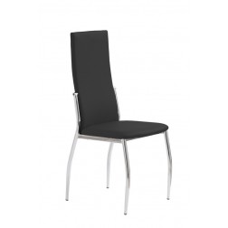 Metalinė kėdė K3, 44/49/98 cm, juoda