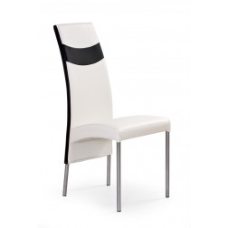 Metalinė kėdė K51, 43/43/100 cm, balta