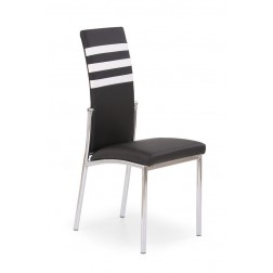Metalinė kėdė K54, 43/43/101 cm, juoda