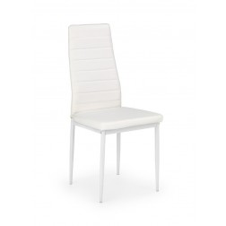 Metalinė kėdė K70, 41/50/98 cm, balta