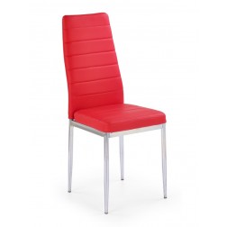 Metalinė kėdė K70C, 43/49/97 cm, raudona