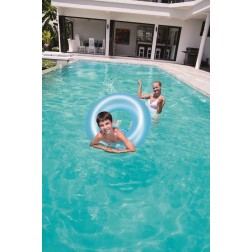 Matinis neoninis plaukimo ratas Bestway Φ91cm Frosted Neon Swim Ring 36025