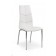Metalinė kėdė K114, 44/54/97 cm, balta