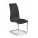 Metalinė kėdė K147, 42/55/101 cm, juoda