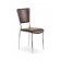 Metalinė kėdė K72C, 41/51/90 cm, ruda