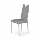 Metalinė kėdė K202, 44/59/97/48 cm, pilka