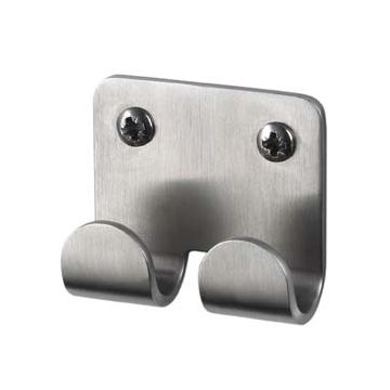 Haceka Ixi dvigubas kabliukas, matinio chromo